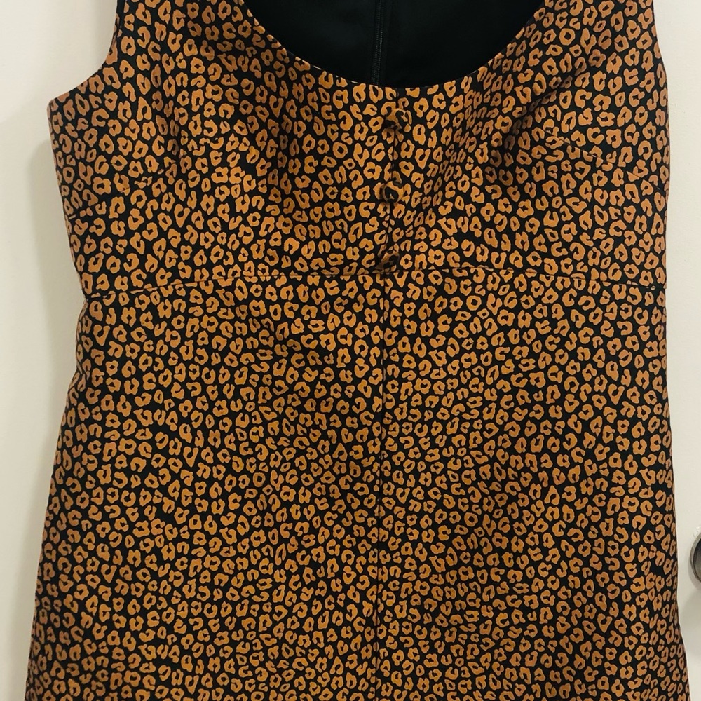 Kate spade ♠️ flora leopard jacquard fabric dress - Picture 4 of 7